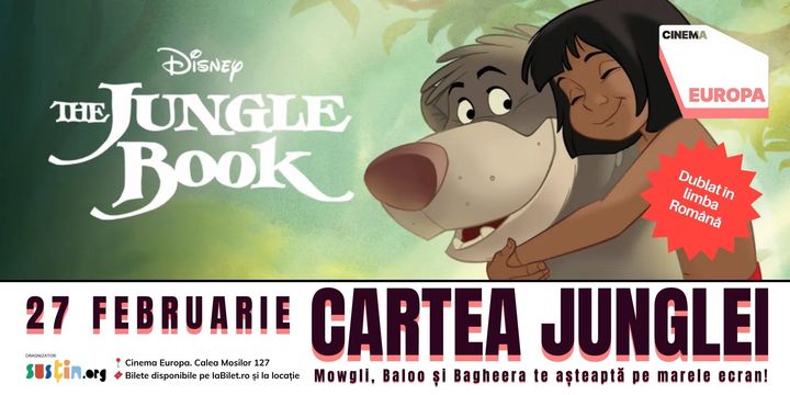 Jungle Book la Cinema Europa