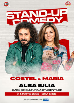 Alba Iulia: Costel și Maria Popovici - Stand Up Comedy Show