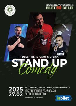 Cluj - Napoca: Stand - up Comedy cu Nicu Bendea