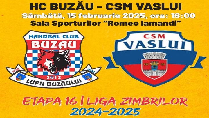 Buzau: HC Buzau vs. CSM Vaslui