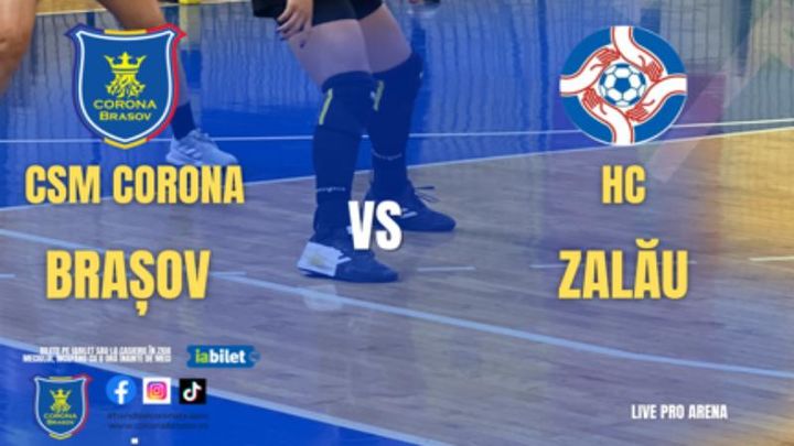 Brasov: Handbal CSM Corona Brasov - HC Zalau