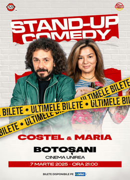 Botosani: Costel și Maria Popovici - Stand Up Comedy Show 2