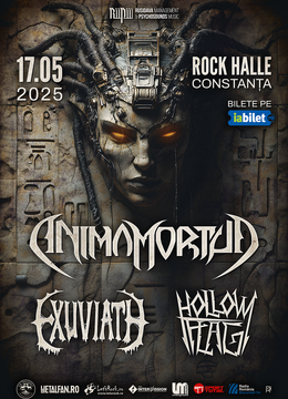 Constanta: Animamortua, Exuviath, Hollow Flag live in Rock Halle