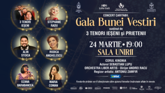 Iasi: Gala Bunei Vestiri – Concert caritabil, prima ediție