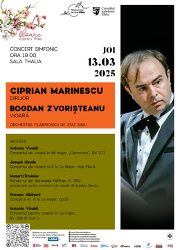 Sibiu: Concert Simfonic Orchestra Filarmonicii de Stat Sibiu