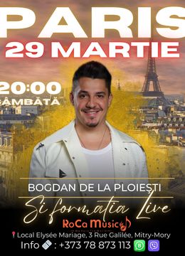 Paris: Concert Bogdan de la Ploiesti