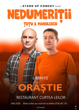 Orastie: Stand-up Comedy - Dan Tutu si Cristi Manolescu