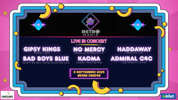 Oradea: Concert Retro Mania Arena