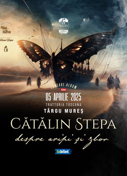 Targu Mures: Catalin Stepa - Lansare album Despre Aripi si Zbor