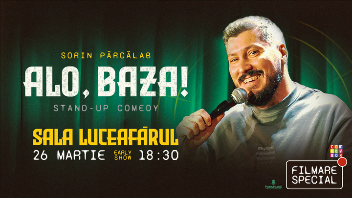 Filmare Special "Alo, baza!" cu Sorin Pârcălab - Early Show