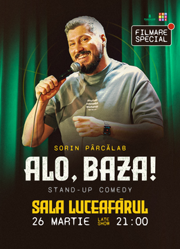 Filmare Special "Alo, baza!" cu Sorin Pârcălab - Late Show