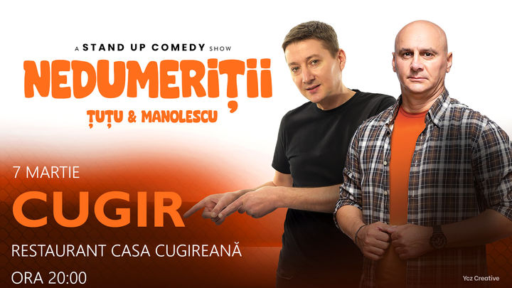 Cugir: Stand-up Comedy - Dan Tutu si Cristi Manolescu