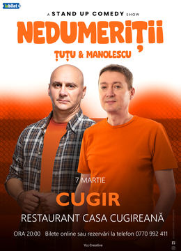 Cugir: Stand-up Comedy - Dan Tutu si Cristi Manolescu