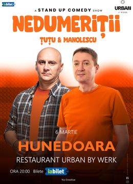 Hunedoara: Stand-up Comedy - Dan Tutu si Cristi Manolescu