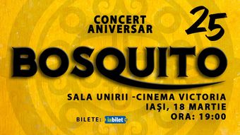 Iasi: Concert aniversar 25 Ani Bosquito