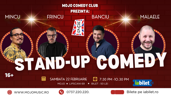 Stand-Up Comedy cu Mincu, Frincu, Banciu si Malaele