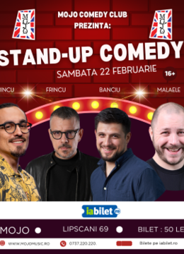 Stand-Up Comedy cu Mincu, Frincu, Banciu si Malaele