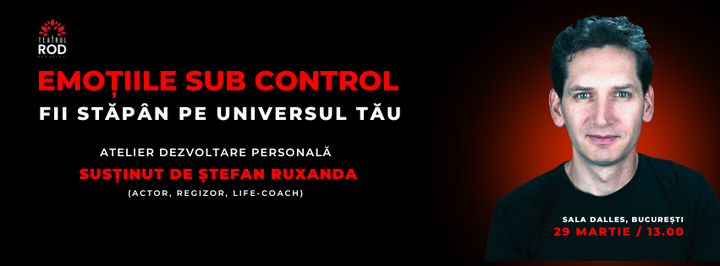 Emoțiile sub control - Fii stăpân pe universul tău