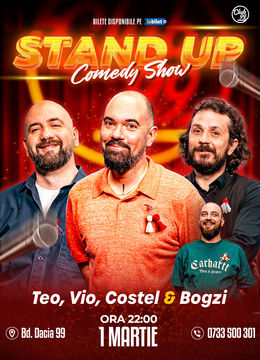 Stand up Comedy cu Teo, Vio, Costel - Bogzi la Club 99