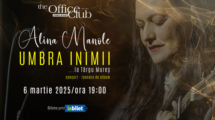 Târgu Mureș: Alina Manole - Umbra Inimii