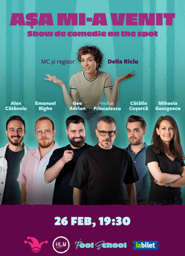 The Fool: Așa mi-a venit! | Show de comedie on the spot