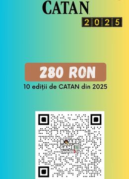 Sibiu: Abonament Catan – 10 ediții pentru anul 2025