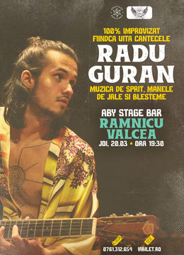 Râmnicu Vâlcea: Concert/Șpriț cu Radu Guran