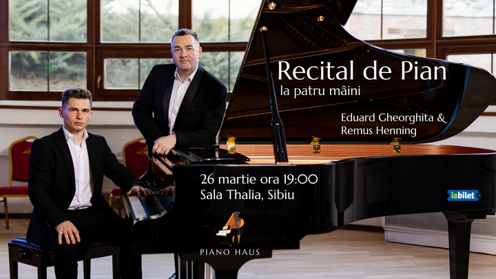 Sibiu: Recital de Pian la patru mâini