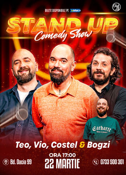 Stand up Comedy cu Teo, Vio, Costel - Bogzi la Club 99