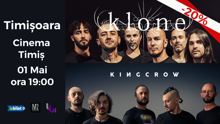 Timișoara: Concert Klone & Kingcrow