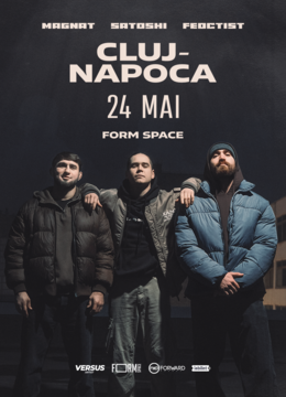 Cluj-Napoca: Magnat, Satoshi, Feoctist - Lansare EP Minim Efort