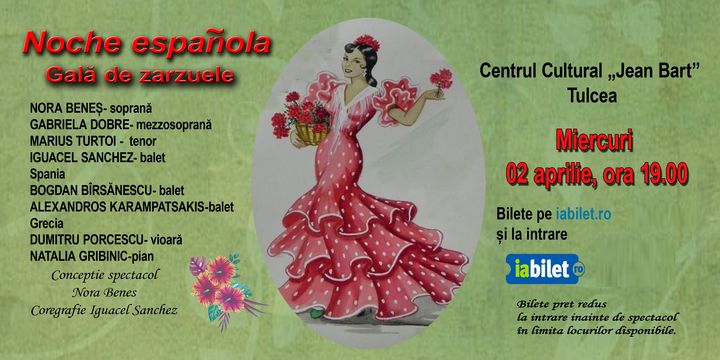 Tulcea: Gala de zarzuele