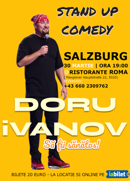 Salzburg: Stand up comedy cu iVanov