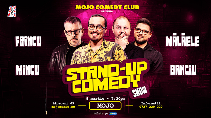 Stand-Up Comedy cu Micu, Frincu, Banciu, Malaele