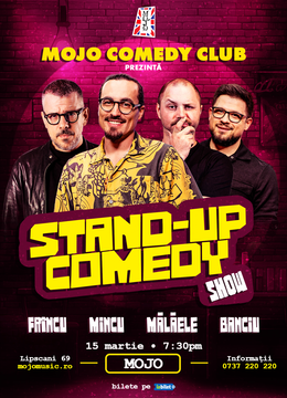 Stand-Up Comedy cu Mincu, Frincu, Banciu, Malaele