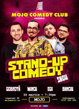 Stand-Up Comedy cu Mincu, Dobrota, Banciu, Edi Radoiu