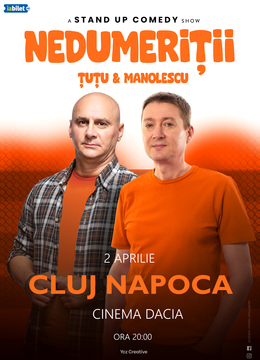 Cluj-Napoca: Stand-up Comedy - Dan Tutu si Cristi Manolescu