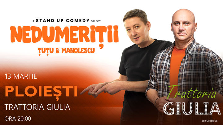 Ploiesti: Stand-up Comedy - Dan Tutu si Cristi Manolescu