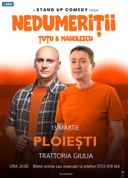 Ploiesti: Stand-up Comedy - Dan Tutu si Cristi Manolescu