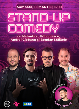 The Fool: Stand-up comedy cu Natanticu, Andrei Ciobanu, Frînculescu, Bogdan Mălaele