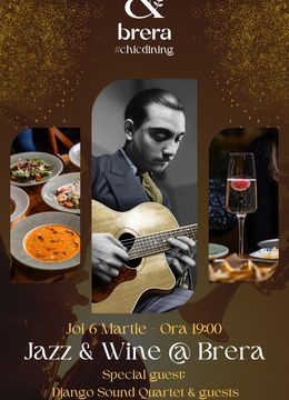 Jazz & Wine @Brera | Special Guest: Django Sound Quartet & Guests