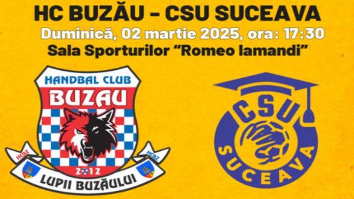 Buzau: HC Buzau vs. CSU Suceava