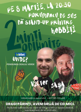 Sibiu: Stand-up prinde hobiti - 2 minti odihnite