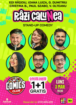 Stand-up Comedy Râzi ca LuNea la ComicsClub