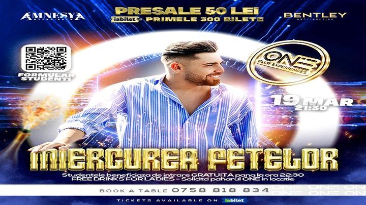 Miercurea Fetelor în Club One - invitat special Luis Gabriel