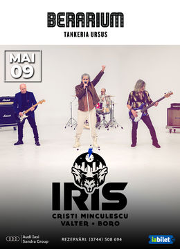 Iași: Concert IRIS - Cristi Minculescu - Valter - Boro