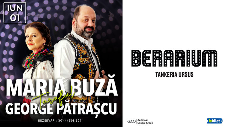 Iași: concert Maria Buză & Taraful George Pătrascu