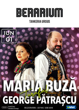 Iași: concert Maria Buză & Taraful George Pătrascu