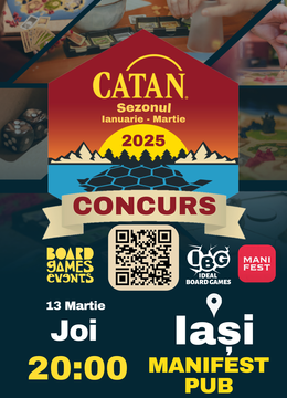 Iasi: Concurs de Catan @ Board Games Events