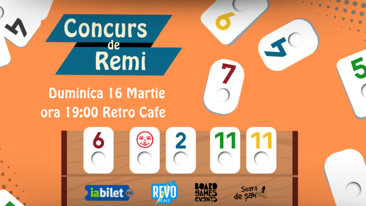 Iasi: Concurs de Remi Etalat @ Board Games Events